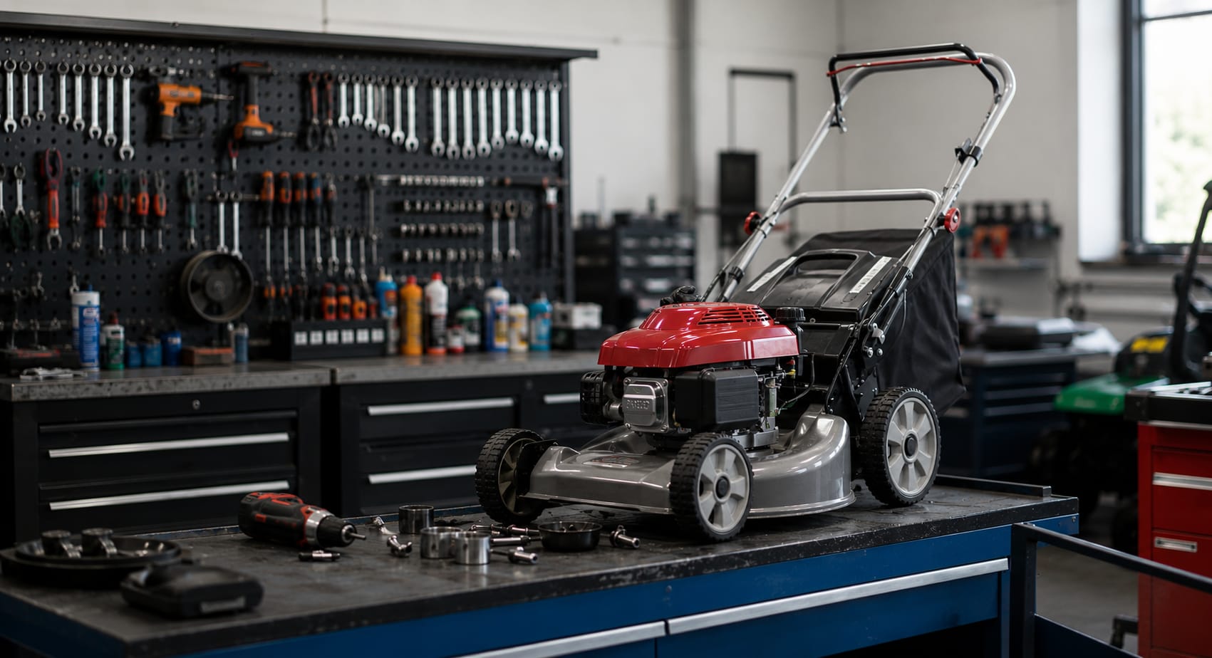 Walk-behind lawn mower repair and blade sharpening Carlisle